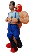 Load image into Gallery viewer, WRESTLER Fancy Dress Inflatable Suit -Fan Operated Costume