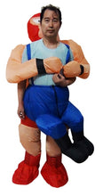 Load image into Gallery viewer, WRESTLER Fancy Dress Inflatable Suit -Fan Operated Costume