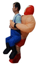 Load image into Gallery viewer, WRESTLER Fancy Dress Inflatable Suit -Fan Operated Costume