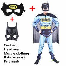 Load image into Gallery viewer, Superhero/Movie Costume Cosplay for Kids 4-12 Year Old