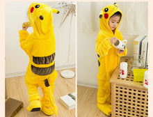 Load image into Gallery viewer, Pickachu, Pokemon, and other Characters Onesies Pajamas for Kids