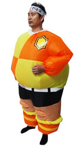 Load image into Gallery viewer, FOOTBALL Fancy Dress Inflatable Suit -Fan Operated Costume
