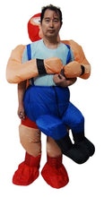 Load image into Gallery viewer, WRESTLER Fancy Dress Inflatable Suit -Fan Operated Costume
