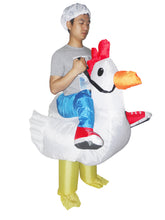 Load image into Gallery viewer, CHICKEN Fancy Dress Inflatable Suit - Fan Operated Costume
