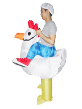 Load image into Gallery viewer, CHICKEN Fancy Dress Inflatable Suit - Fan Operated Costume
