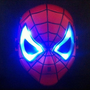 Superhero Costume Glowing LED Mask