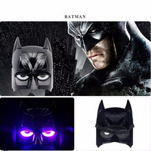 Load image into Gallery viewer, Superhero Costume Glowing LED Mask
