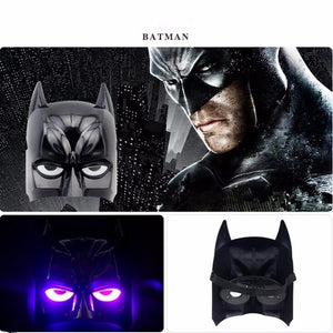 Superhero Costume Glowing LED Mask