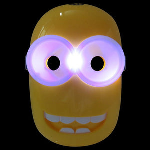 Superhero Costume Glowing LED Mask
