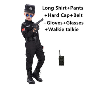 Fun Police Uniform Costume Set for Kids