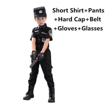 Load image into Gallery viewer, Fun Police Uniform Costume Set for Kids
