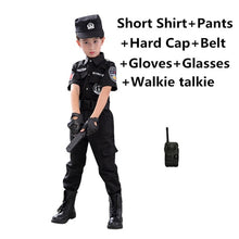 Load image into Gallery viewer, Fun Police Uniform Costume Set for Kids
