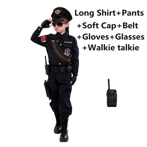 Fun Police Uniform Costume Set for Kids