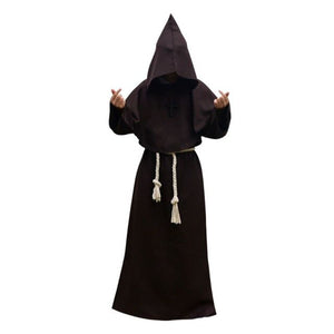 Unisex Hooded Monk Halloween Costume