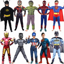 Load image into Gallery viewer, Superhero/Movie Costume Cosplay for Kids 4-12 Year Old
