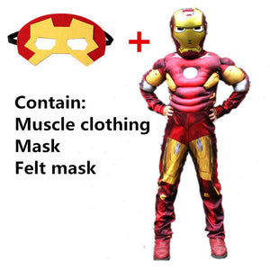 Superhero/Movie Costume Cosplay for Kids 4-12 Year Old