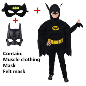 Superhero/Movie Costume Cosplay for Kids 4-12 Year Old