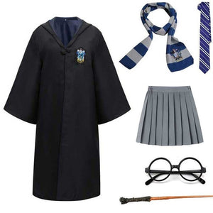 Harry Potter Hogwarts School Unisex and Hermione Granger Uniform Set for Children and Adults